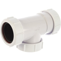 Обратный клапан McAlpine D=40х40 мм, компрессионное соединение T28M-NRV-40