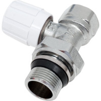 Радиаторный ручной регулировки клапан IVANCI со стопорным кольцом, прямой 3/4" IVC.103001.N.04