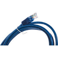 Патчкорд AOpen/Qust литой UTP кат.5е 2м синий ANP511-2M-B