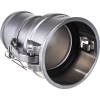 Камлок тип С (розетка с хвостовиком; 75 мм-3"; нержавеющая сталь) TITAN LOCK TL300CSS