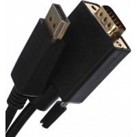 Кабель-переходник VCOM DisplayPort M - VGA M, 1,8м CG607-1.8M
