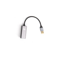 Кабель-переходник VCOM USB 3.0 Am - LAN RJ-45, Ethernet 1000 Mbps, Aluminum Shell DU312M