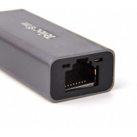 Кабель-переходник Telecom USB 3.1 Type-C - RJ-45, 1000Mbps Ethernet, Aluminum Shell, 0.15м TU320M