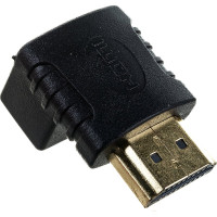 Переходник Cablexpert HDMI-HDMI, 19F/19M, угловой соединитель, 270 градусов A-HDMI270-FML