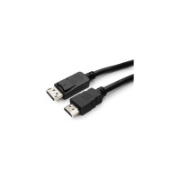 Кабель HDMI-DisplayPort Cablexpert, 10м, 20M/19M, черный, экранированный, пакет, CC-DP-HDMI-10M