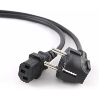 Кабель питания Cablexpert Schuko-C13, 3.0м, 6А, черный, с заземлением PC-186-10