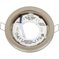Встраиваемый светильник Ecola GX53 H4 без рефл. Жемчуг 38x106 /к+/ SP53H4ECB