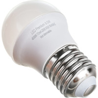 Светодиодная лампа Ecola globe LED Premium 9,0W G45 220V E27 4000K шар /композит/ 82x45 K7QV90ELC