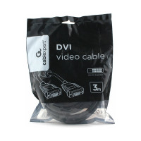 Кабель Cablexpert DVI-D, dual link, 25M/25M, 3.0м, CCS, черный CC-DVI2L-BK-10