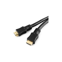 Кабель Cablexpert HDMI v2.0, 19M/19M, 20м, медь, черный, позолоченные разъемы, экран, пакет CC-HDMI4-20M
