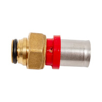 Муфта пресс-В TIEMME с накидной гайкой, конус 16x1/2"x16  1650028