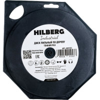 Диск пильный Hilberg Industrial Дерево Тонкий Рез 250x32/30x24Т HWT253