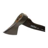 Топор c деревянной Hickory ручкой NIKONA 36см, с чехлом, 600гр 65-670