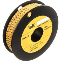 Маркировочное кольцо IEK 0-1.5мм, 3, МК, 1000шт/ролл UMK00-3