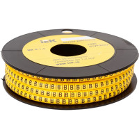 Маркировочное кольцо IEK 0-1.5мм, B, МК, 1000шт/ролл UMK00-B