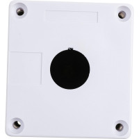 Корпус IEK, КП 101, 1-местный, белый, для кнопок, ИЭК, BKP10-1-K01