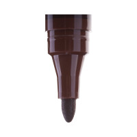 Перманентный маркер Munhwa Crown Multi Marker коричневый, пулевидный, 3мм CPM-800