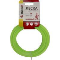 Леска для триммера (15 м; 3 мм; квадрат) OZONE LTR-3.0SQ-15
