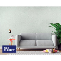 Жидкие обои Absolute Бело-зеленый 868 гр Silkplaster A103