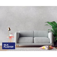 Жидкие обои Absolute Серый 743 гр Silkplaster A210