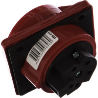 Скрытая розетка IEK 415 3Р+РЕ+N, 16А, 380В, IP44, ИЭК PSR42-016-5