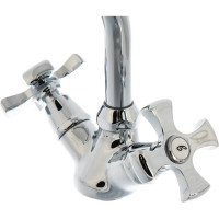 Смеситель для кухни SAMARA Елочка №11 Бальзамин 1/2, керамика 5335