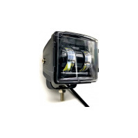 Светодиодная фара Вымпел WL-530 кв. мет. корп., LENS, 2 LED, 30W 5206