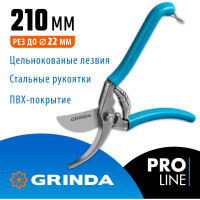 Плоскостной секатор Grinda PRO Line 423410