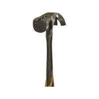 Молоток NIKONA Roughneck ANTISHOCK с изогнутым гвоздодером, цельнокованный, 16oz 60-716