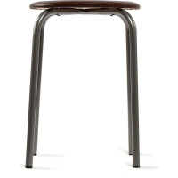 Табурет Nika Ника эконом 2 круглый, коричневый NKTEK2/2 ТЭ2/К коричневый