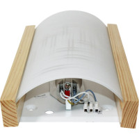 Светильник ЭЛЕТЕХ Карелия НББ 01-2х60-504 370х180х66 Элегант матовый/сосна 1005206030