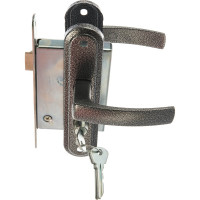 Врезной замок ЗЕНИТ ЗВ4-3.05 серебро 9682