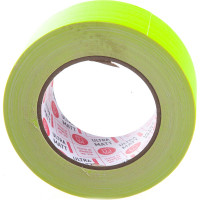 Клейкая лента DGTAPE ultraMATT - Гаффа тейп 50мм/25м - Желтый (светится в ультрафиолете) UMF50/25/Y