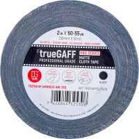 Клейкая лента DGTAPE TrueGaff - Гаффа тейп 50мм/50м - Черный TrueGAFF50/50/B
