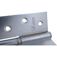 Разъёмные петли ADDEN BAU 100X75X2.5 LEFT MATTE SATIN CHROME 940000002446