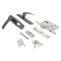 Замок врезной ЗВ4-3.04 серебро ЗЕНИТ 9587 00009587