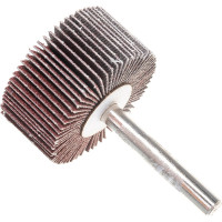 Круг шлифовальный лепестковый с оправкой на шпильке (40х20х6 мм; P120) MESSER 11-40-120
