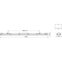 Светильник ЭРА SPP-101-0-002-150 IP65 под 2 светодиодные лампы T8 G13 LED 2x1500 Б0043659