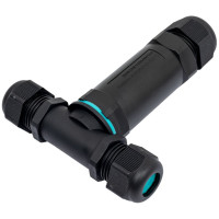 Кабельный коннектор ЭРА NO-22420 T-образный, IP68, 3Pin Б0043938