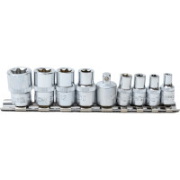 Набор торцовых головок YATO 1/4-3/8 TORX 9 предметов Е5-Е16 холдер YT-0520 37140520 092 1