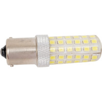 Автолампа диод SKYWAY S25, 57 SMD, с цоколем, 1-контакт, белая 1156 S08201034