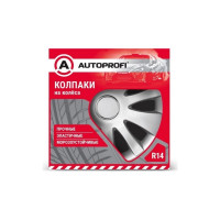 Колпаки на колёса AUTOPROFI размер 14 350мм WC-1155 SILVER 14