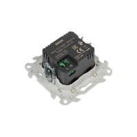 Зарядное устройство Simon розетка 2хUSB, сл кость 2411096-031