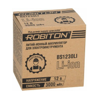 Аккумулятор BS1230LI (12 В, 3 Ач) для электроинструментов Bosch Robiton 16525