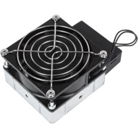 Обогреватель EKF на DIN-рейку, с вентилятором, 100Вт, 230В, IP20, Quadro, PROxima heater-vent-q-100-20
