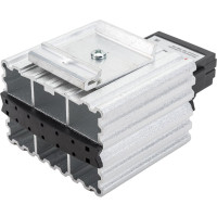 Обогреватель EKF на DIN-рейку, клеммный, 15Вт, 230В, IP20, PROxima heater-click-15-20