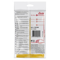 Латексные перчатки Vileda  Professional Контракт, желтый, XL (ст. артикул 102588) 174327