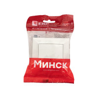 Кнопка звонка EKF СП, Минск, 10А, белый ERV10-026-10