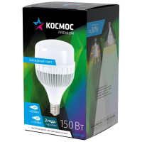 Светодиодная лампа КОСМОС PREMIUM HWLED 150W 220V E40 6500K KHWLED150WE4065