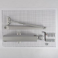 Доводчик DOORLOCK DL180A BC size 1-6/7 серебристый, с регулир. функциями тормоза открывания и усилия закрывания 75538